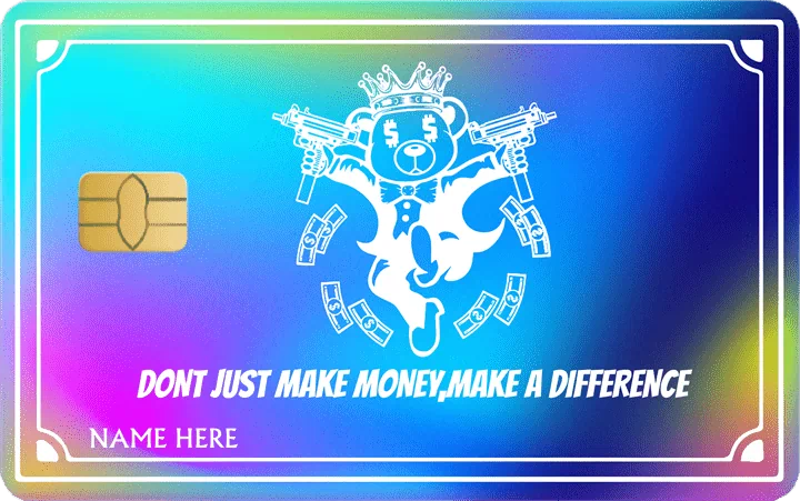 Uzi bear dollars