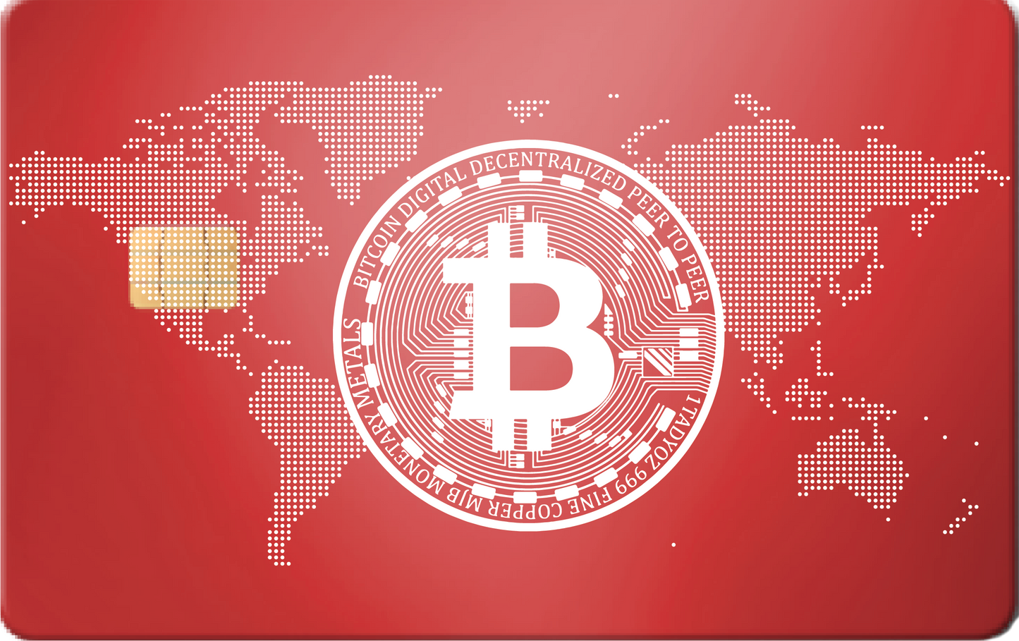 Bitcoin world map