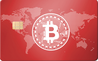 Bitcoin world map